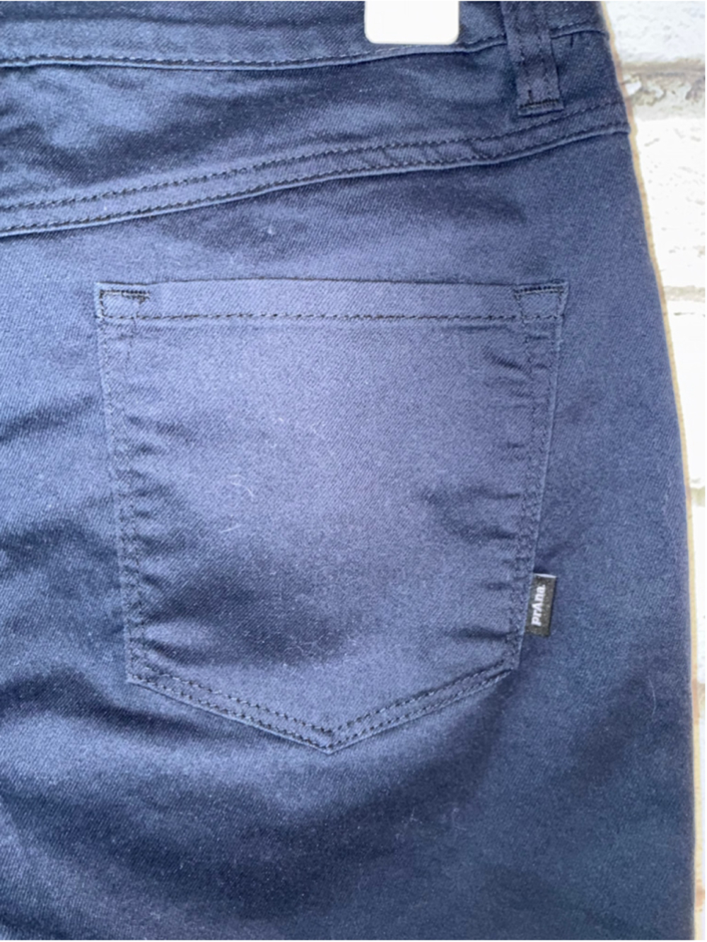 Women's Prana Navy Blue High Rise Jeans size 4 Kayla High Rise Jeans 32’ Inseam - Picture 9 of 13